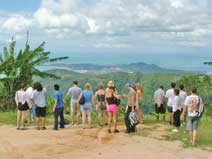 Mountain-top viewpoint