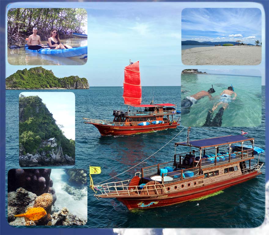 Snorkeling and Kayaking tour to Koh Taen and Koh Mudsum